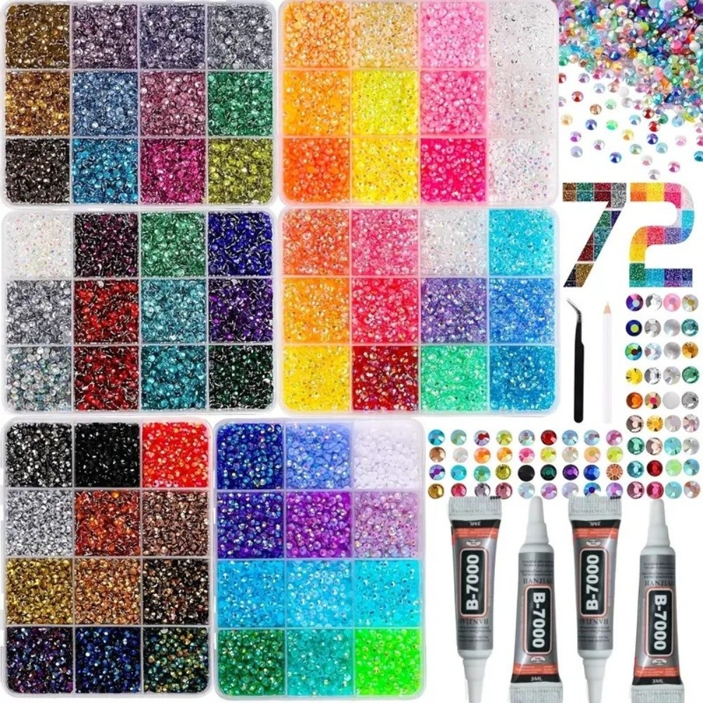 Multicolor Resin Rhinestone Ki - Resin Jewelry Kit review and price