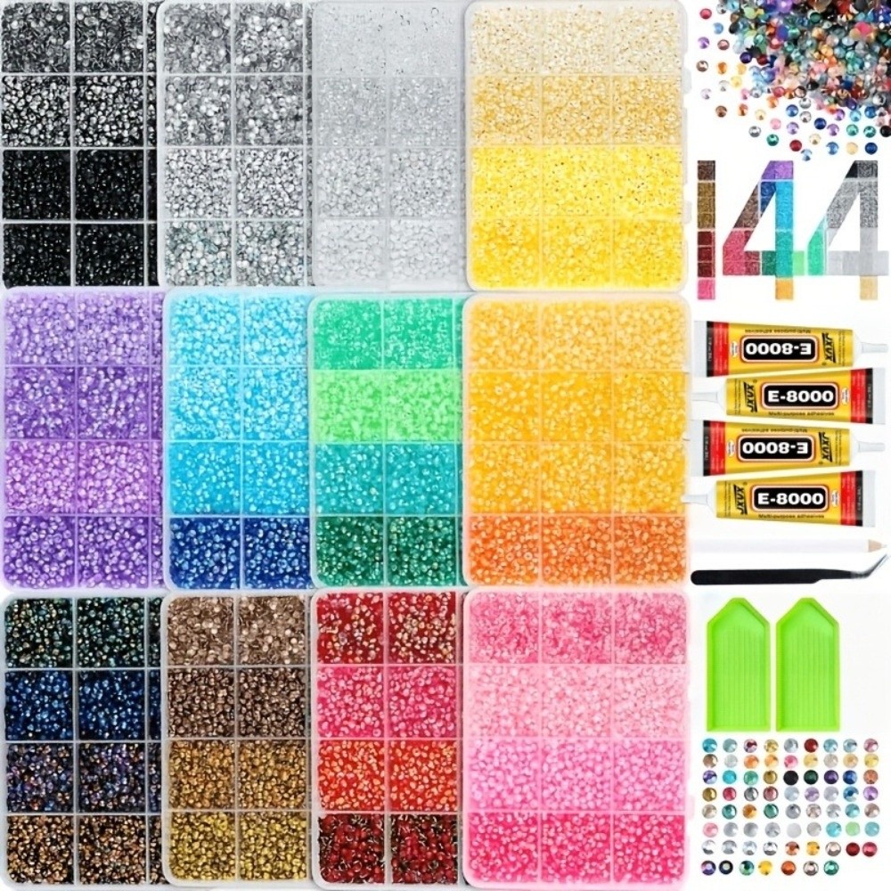 Multicolor Resin Rhinestone Ki - Resin Jewelry Kit review and price